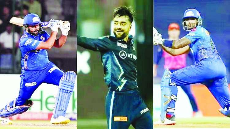  मुंबई-गुजरात के बीच फाइनल में पहुंचने की जंग, रोहित-सूर्यकुमार के सामने राशिद की चुनौती