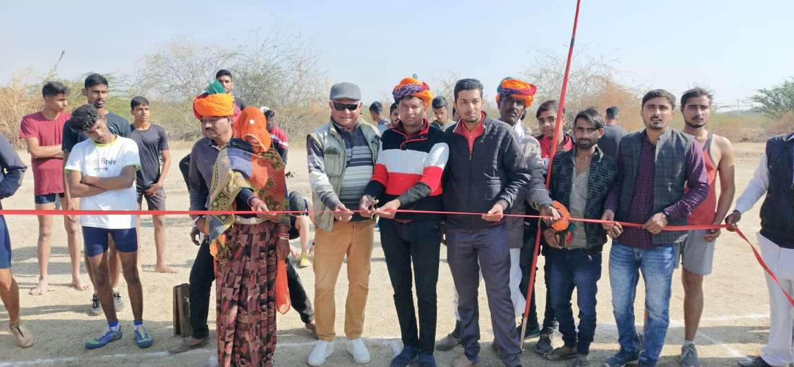 बिशनिया में ऑल राजस्थान एथलेटिक्स प्रतियोगिता का शुभारंभ
